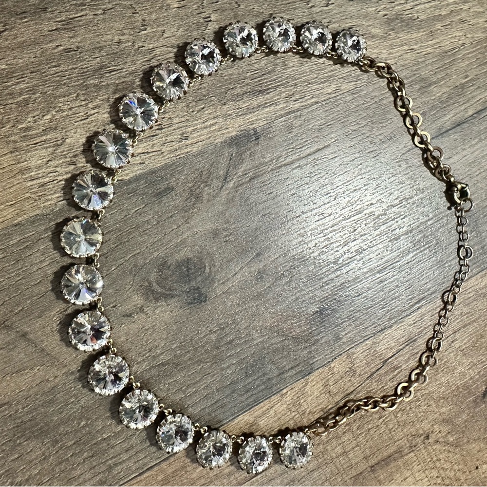 J. Crew Gold and Silver Necklace with Classic Elegance